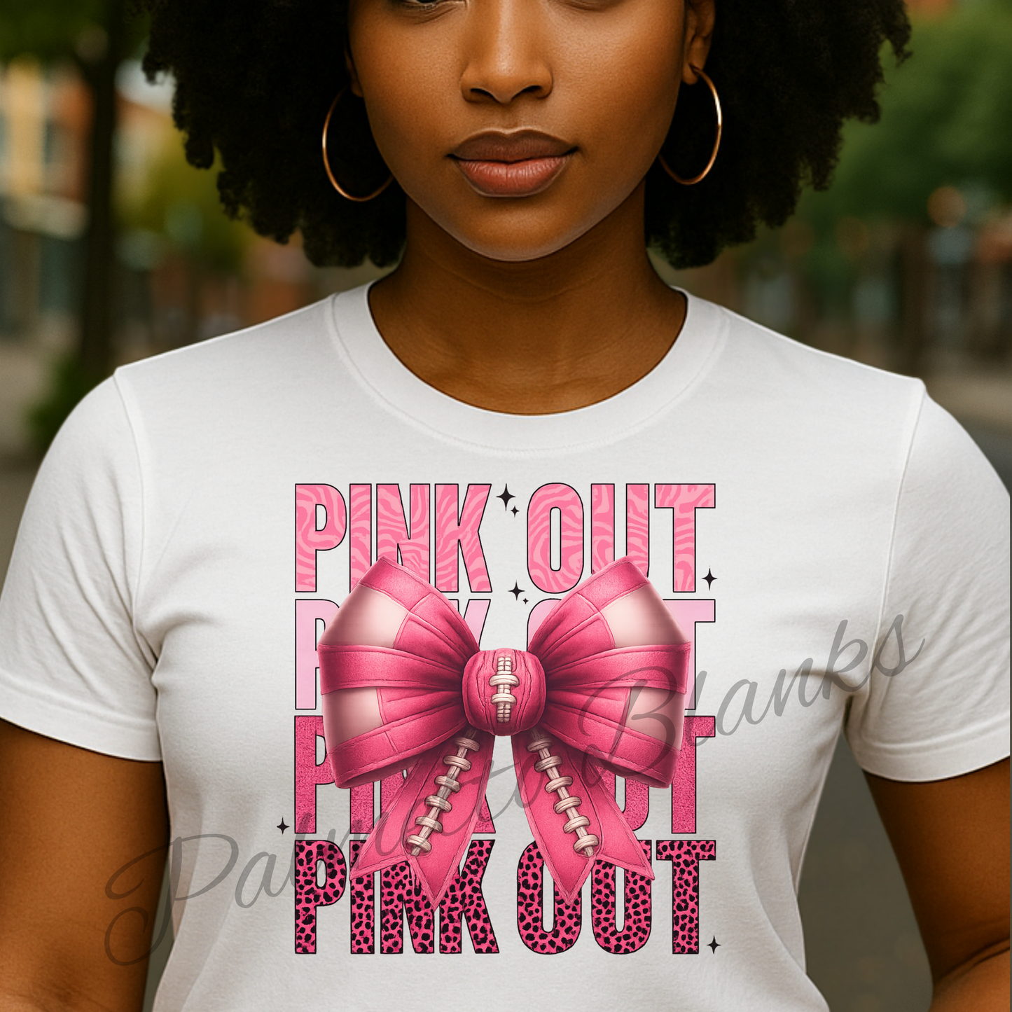 Pink Out Breast Cancer Awareness - Full Color Transfer
