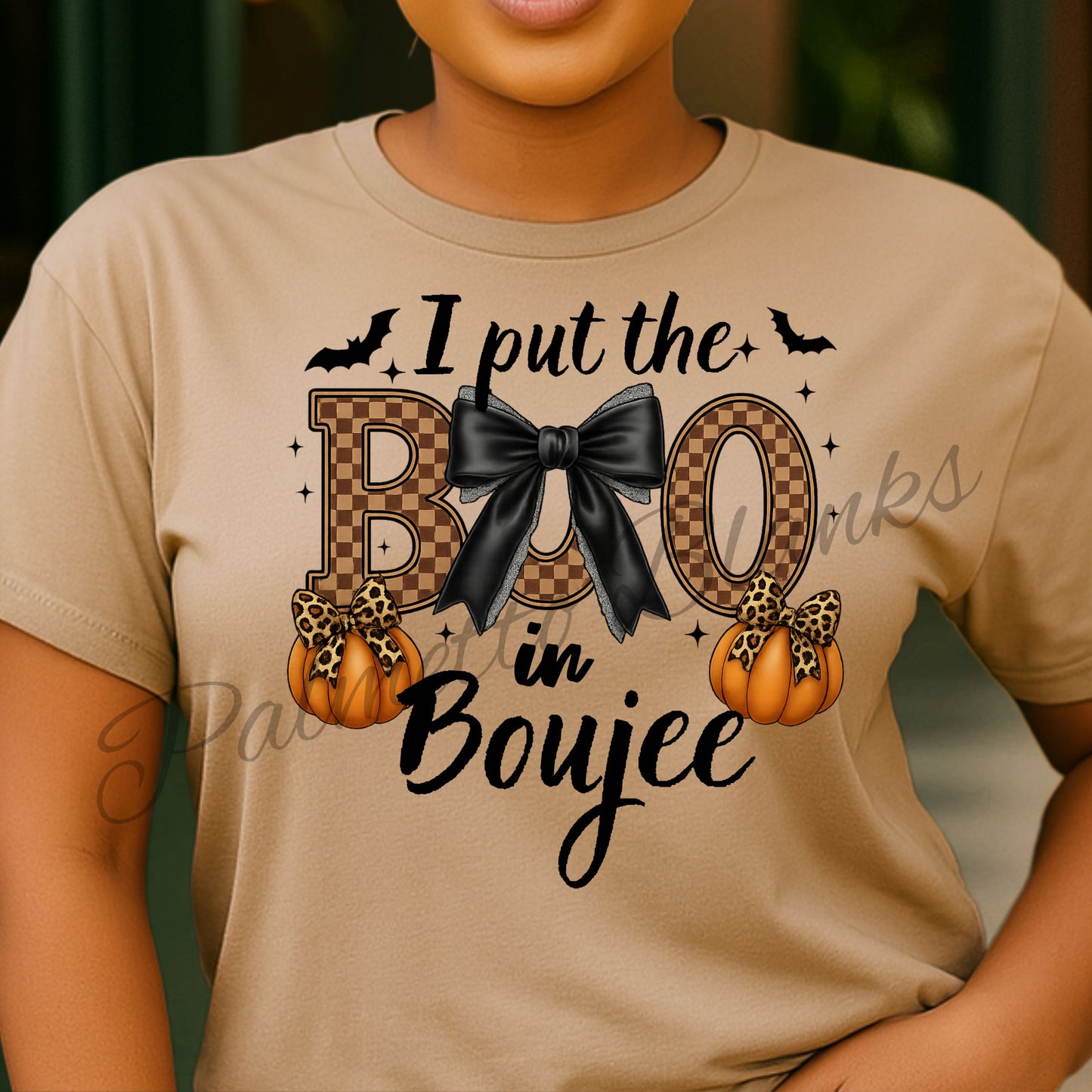 I put the BOO in Boujee -Full Color Transfer
