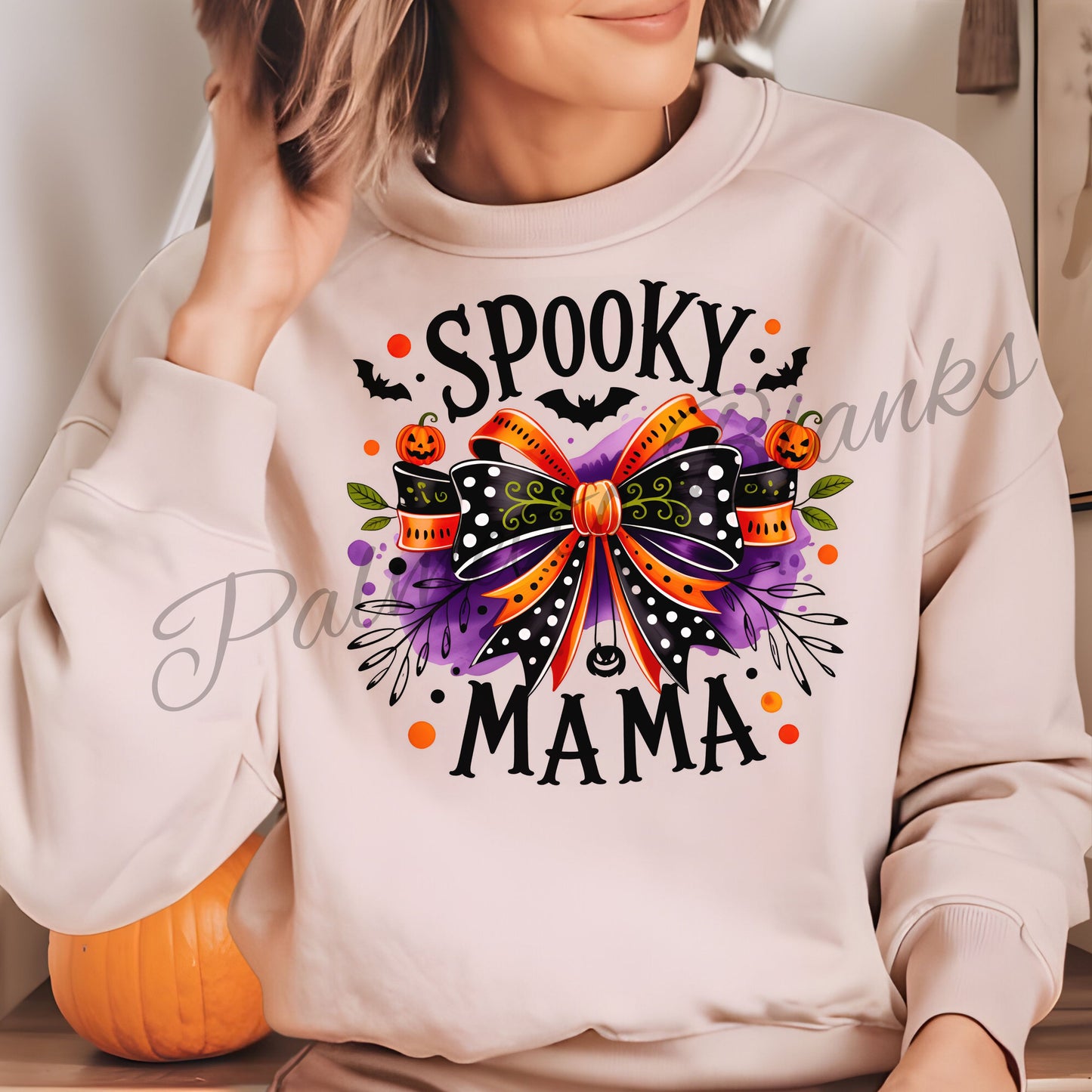 Spooky Mama  - Full Color Transfer