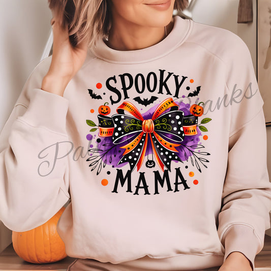 Spooky Mama  - Full Color Transfer