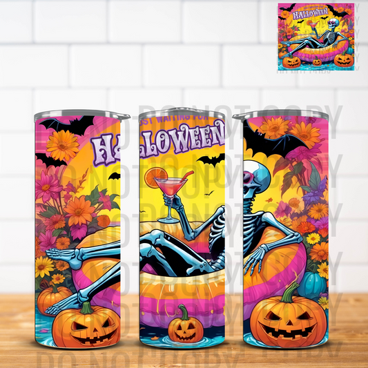 Colorful Halloween Tumbler Wraps
