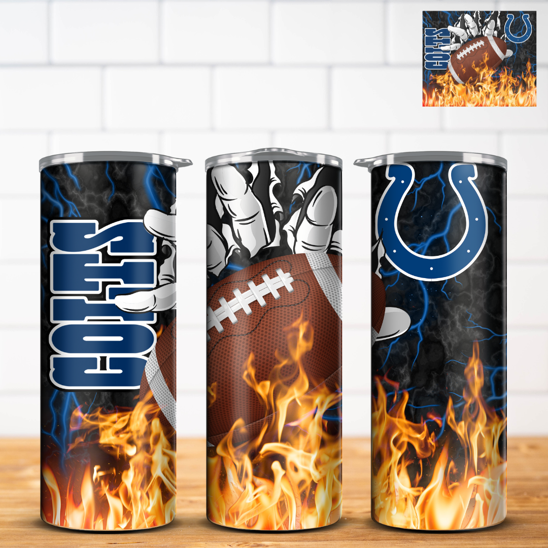 Fire Hand Mascot
