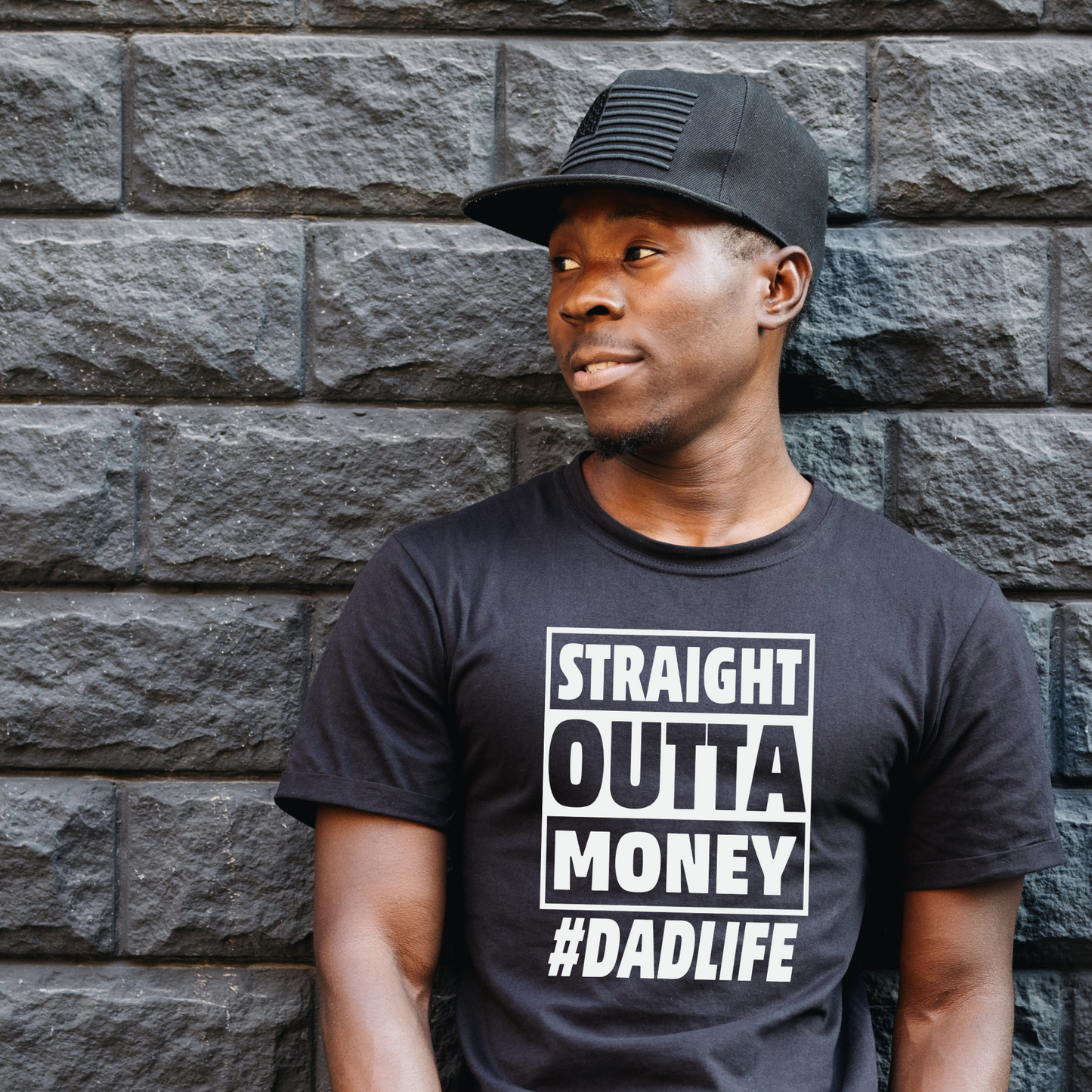 Straight Outta Money - Dad Life Screen Print Transfer