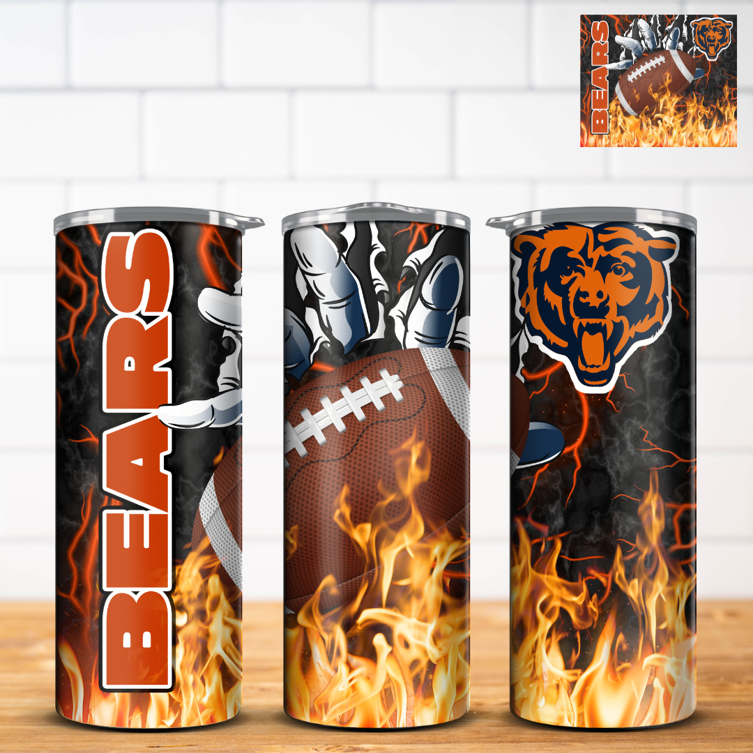 Fire Hand Mascot