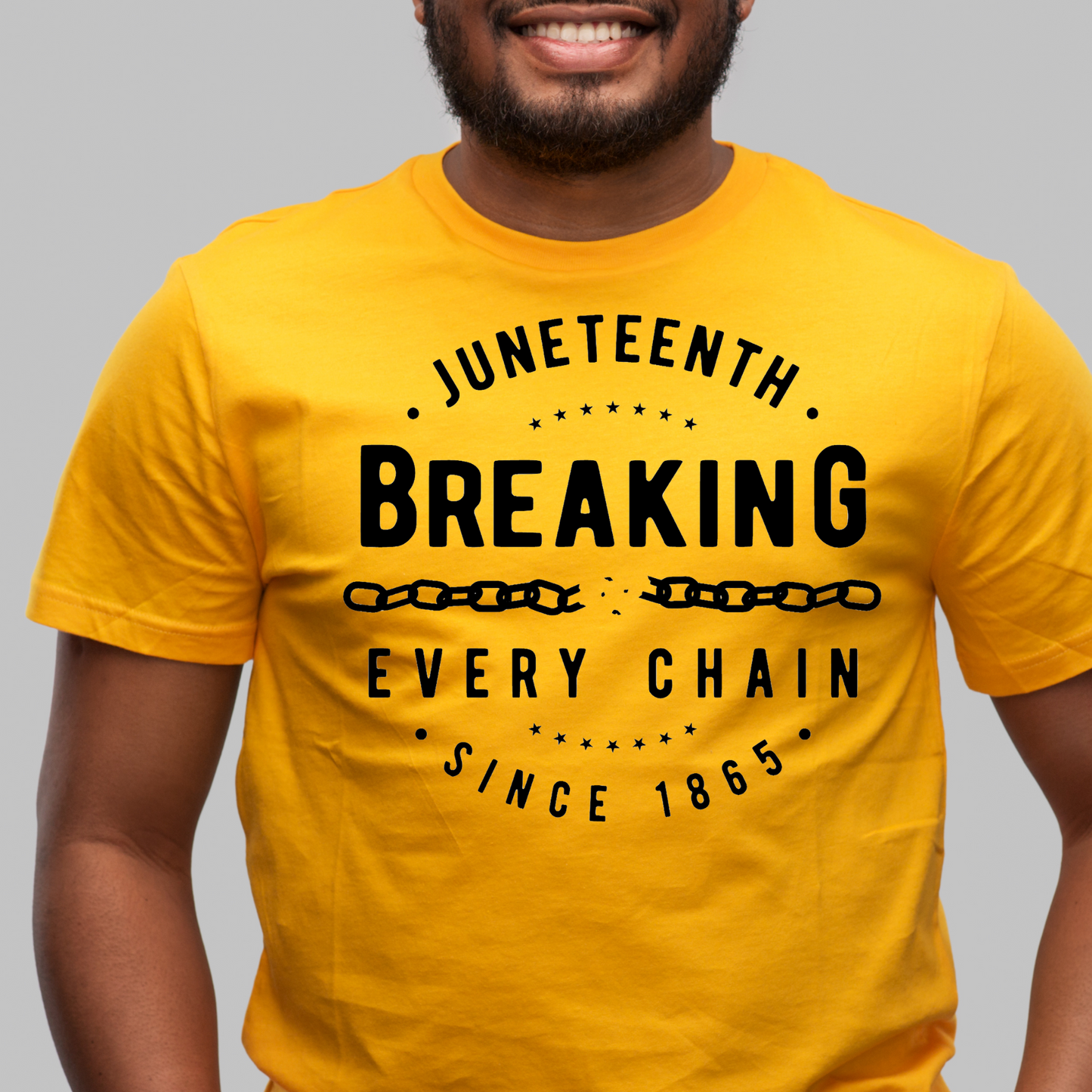 Juneteenth - Breaking Every Chain Screen Print Transfer