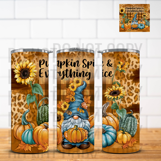 Fall Designs Tumbler Wraps