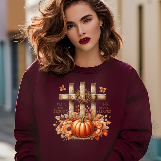 Fall for Jesus -  Full Color Transfer