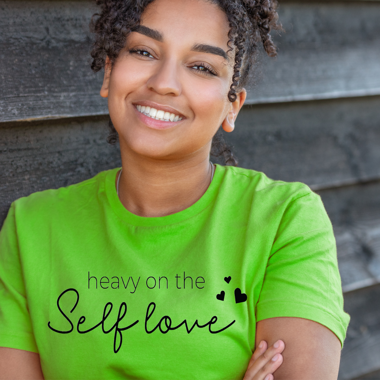 Heavy on the Self Love Screen Print Transfer