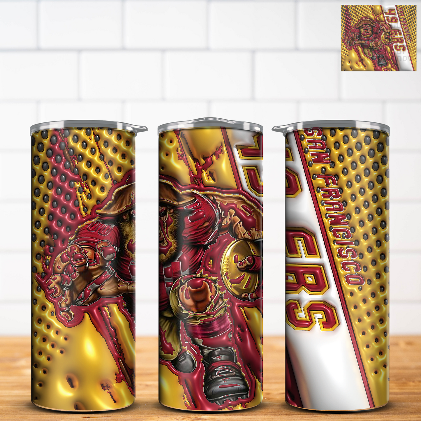 Inflated 3D Mascot