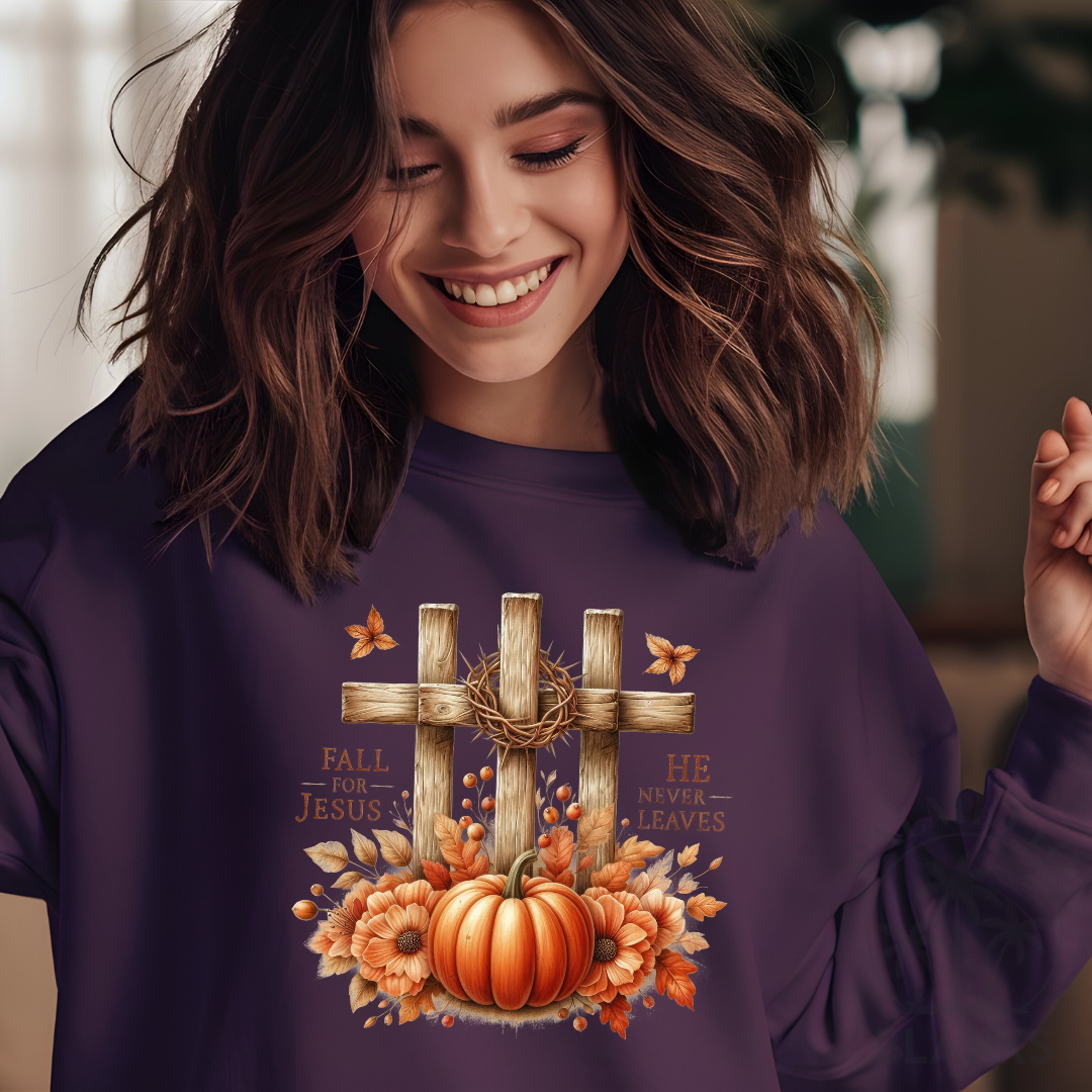 Fall for Jesus -  Full Color Transfer
