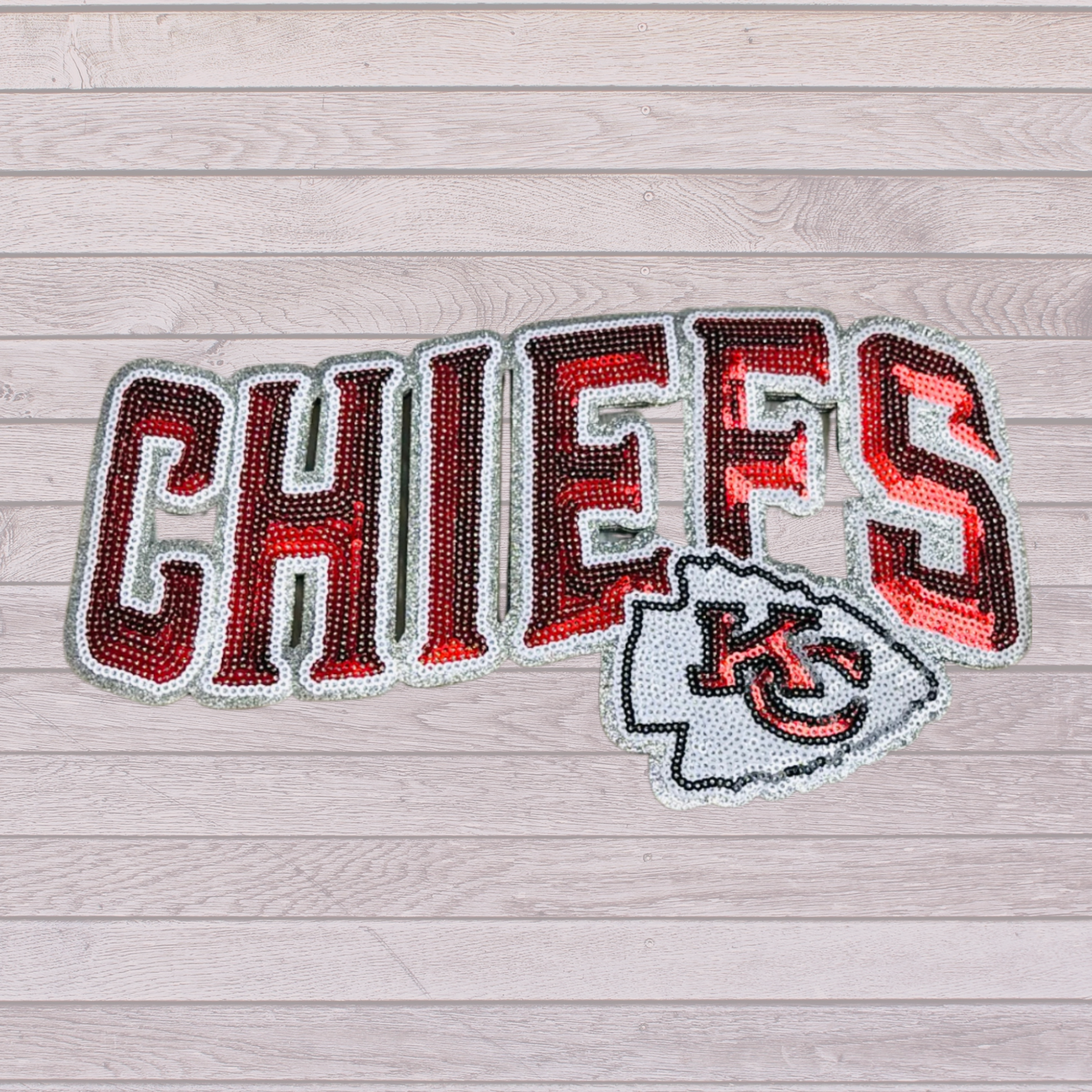 Chiefs Sequin Patch