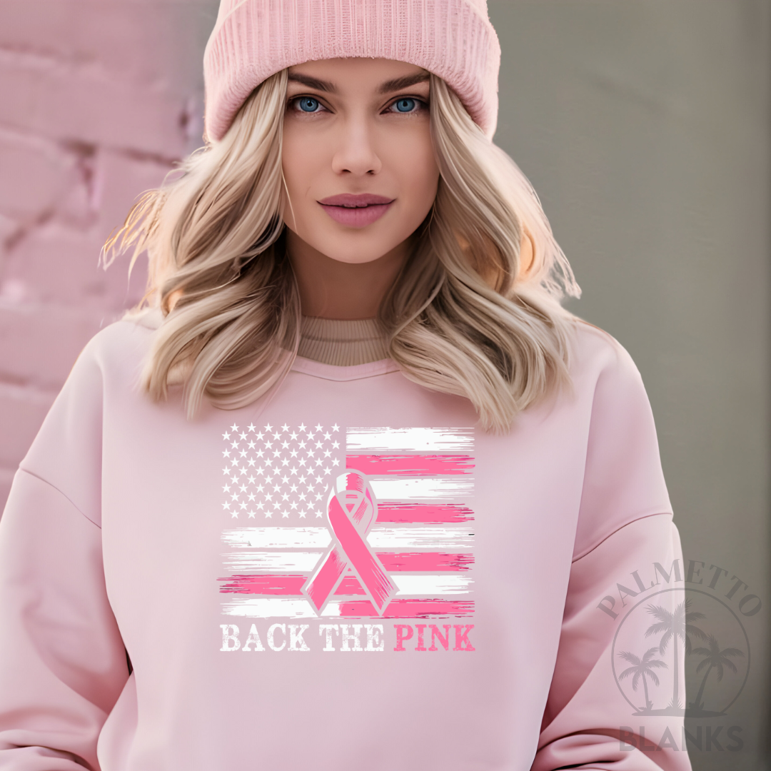 Back The Pink -  Full Color Transfer