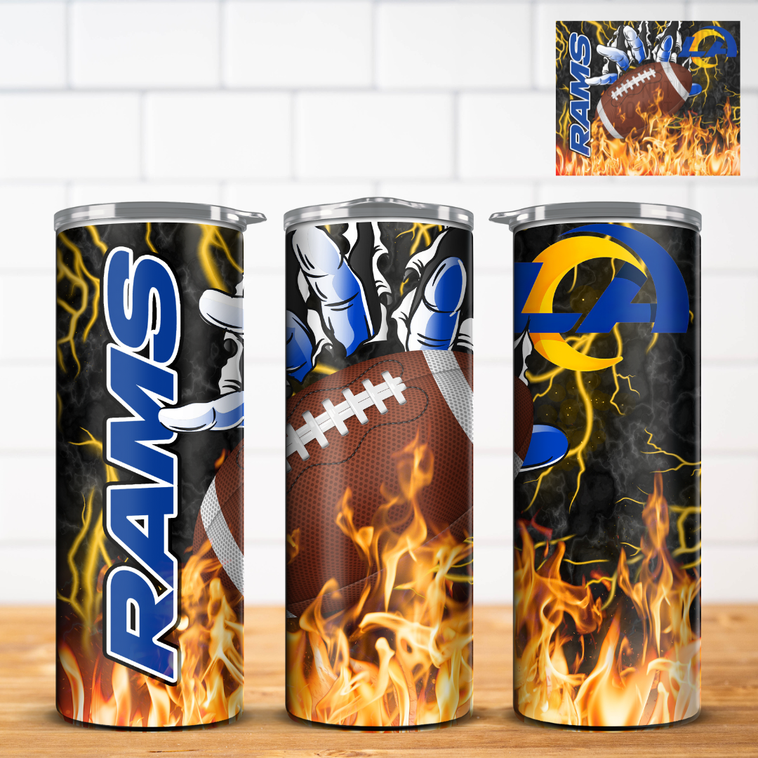 Fire Hand Mascot