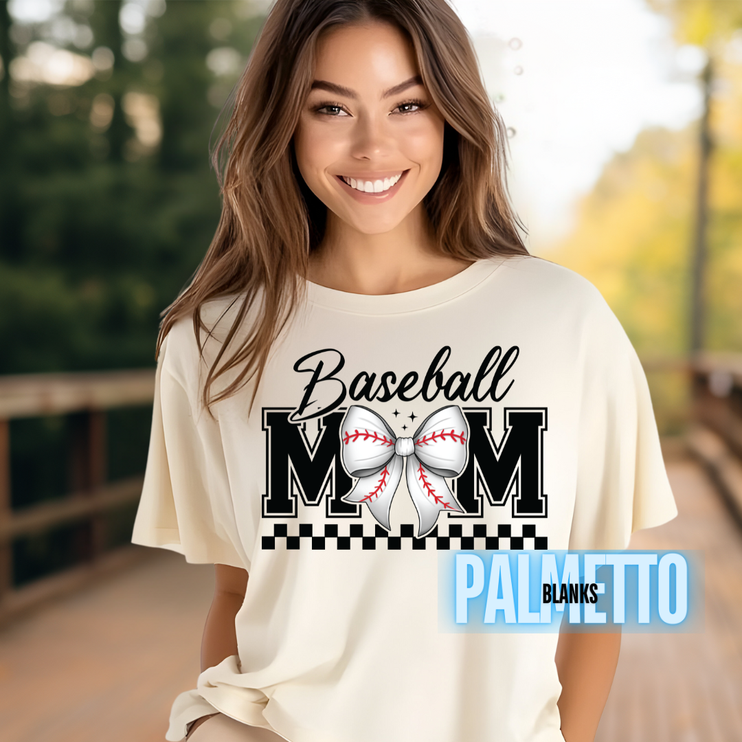 Baseball Mom -  Full Color Screen Print Transfer