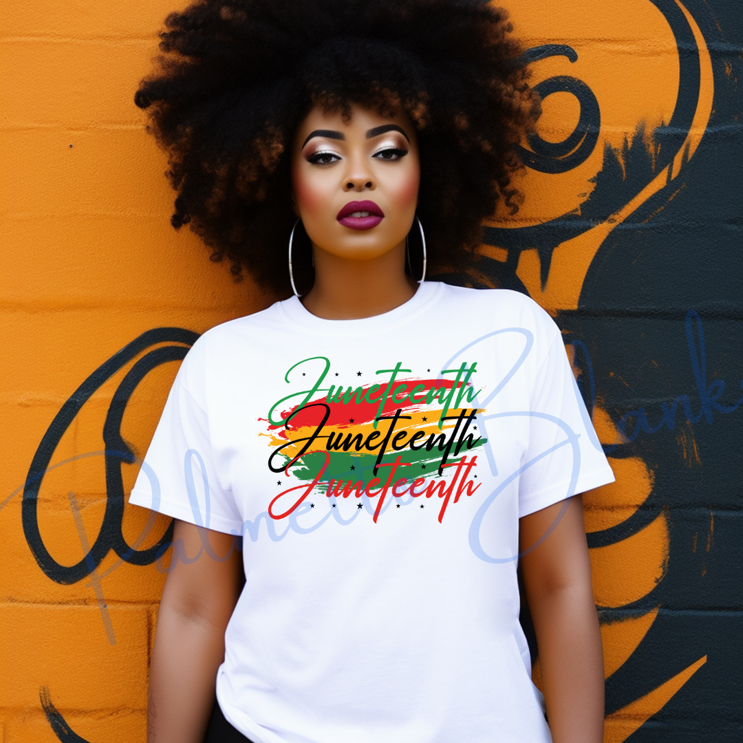 Juneteenth Full Color Transfer – Palmetto Blanks